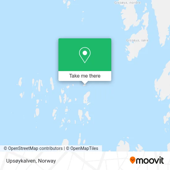 Upsøykalven map
