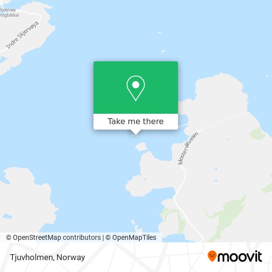 Tjuvholmen map