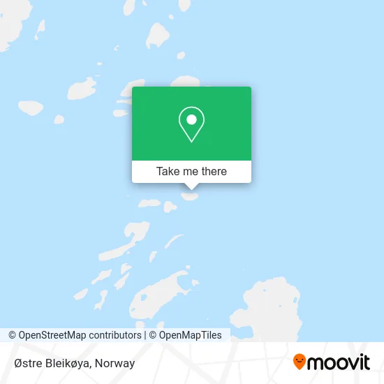 Østre Bleikøya map