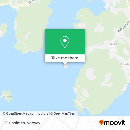 Gullholmen map