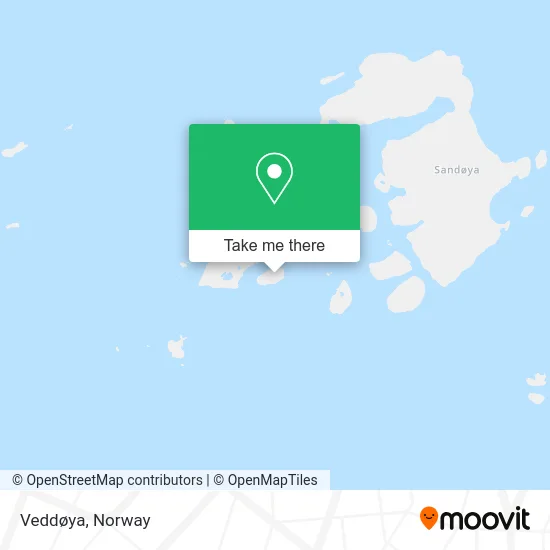 Veddøya map