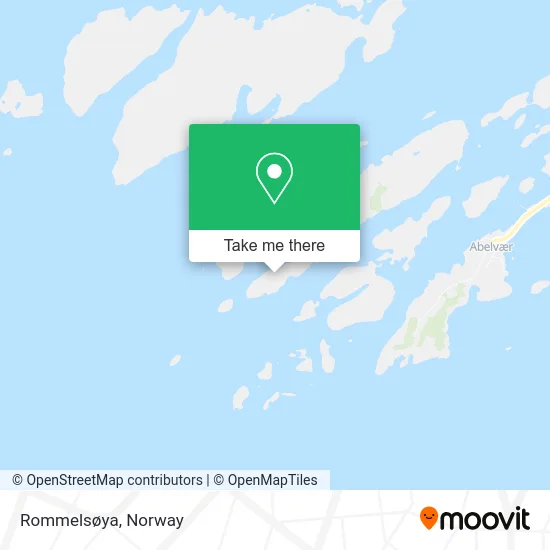 Rommelsøya map