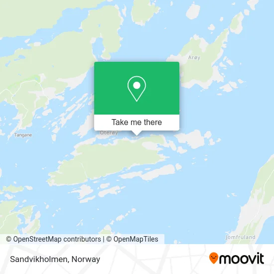 Sandvikholmen map