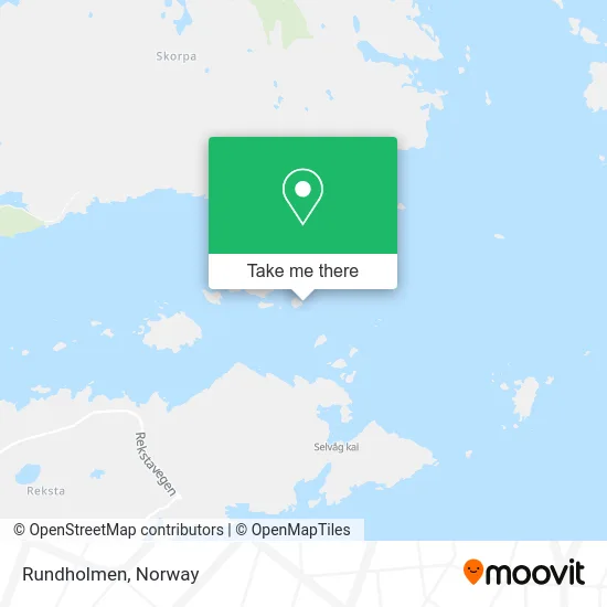 Rundholmen map