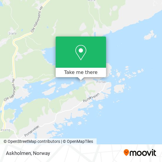 Askholmen map