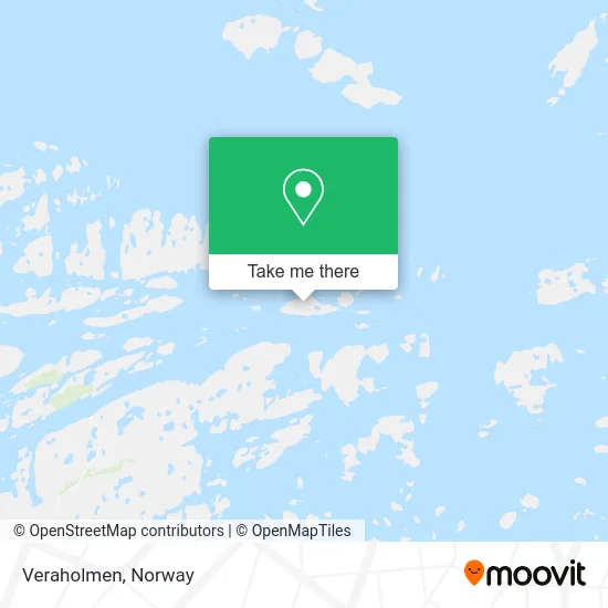 Veraholmen map