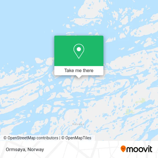 Ormsøya map