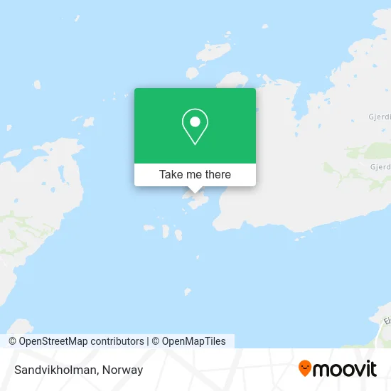 Sandvikholman map