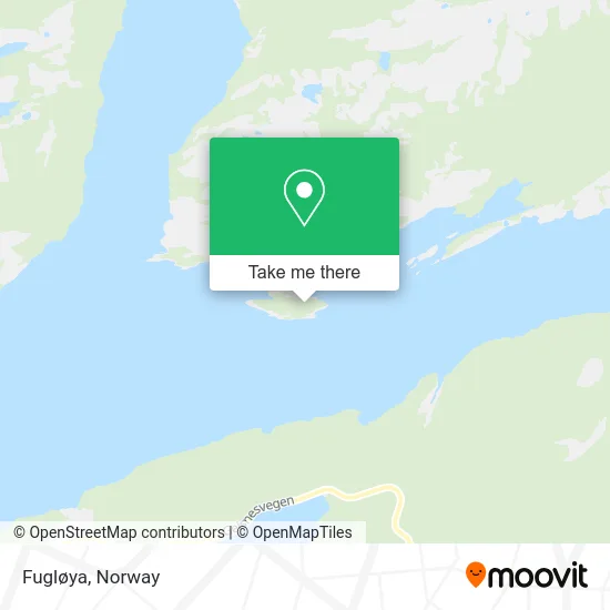 Fugløya map