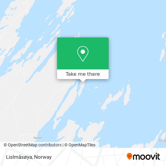 Lislmåsøya map