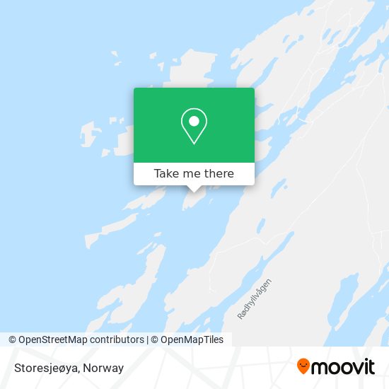 Storesjeøya map