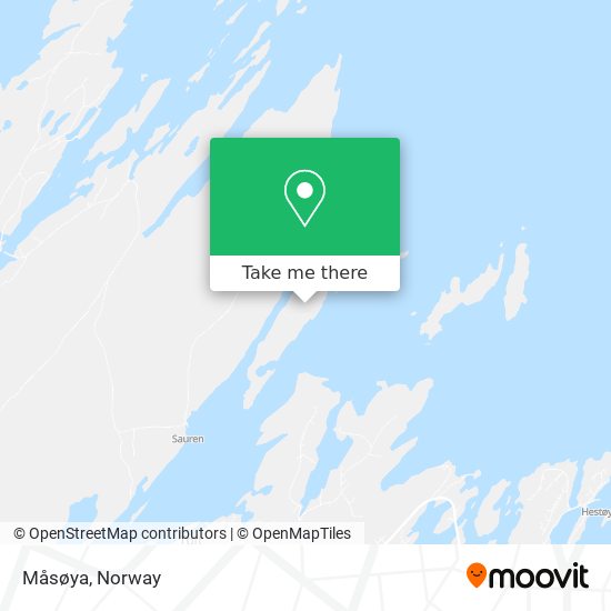 Måsøya map