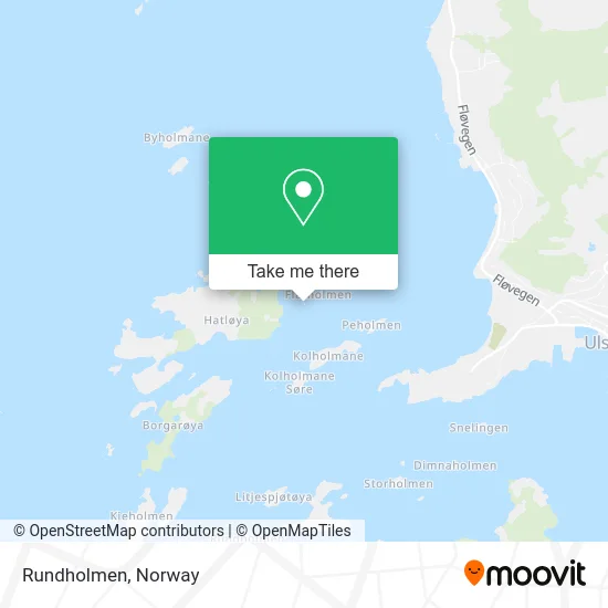 Rundholmen map