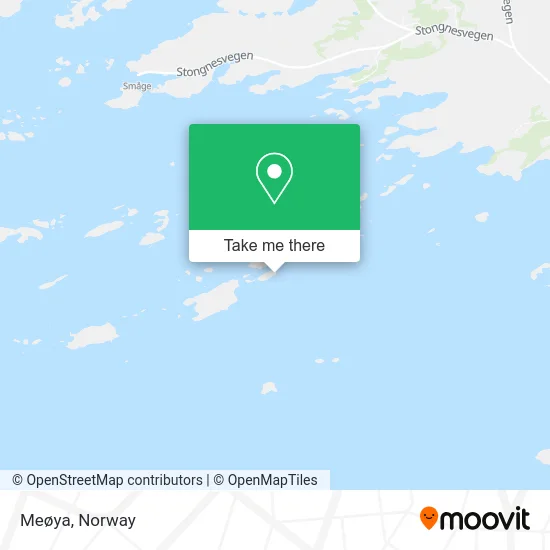 Meøya map