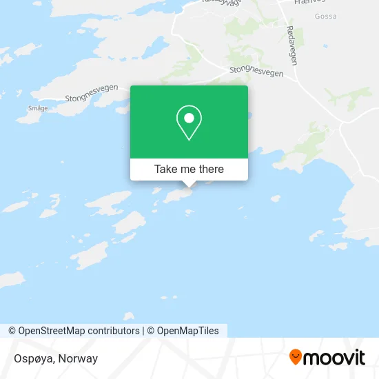Ospøya map