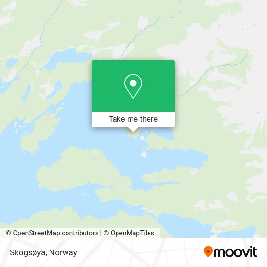 Skogsøya map