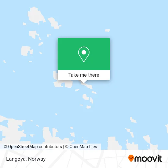 Langøya map