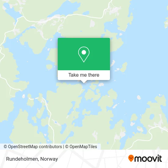 Rundeholmen map