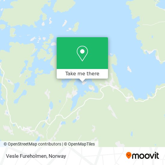 Vesle Fureholmen map