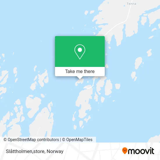 Slåttholmen,store map