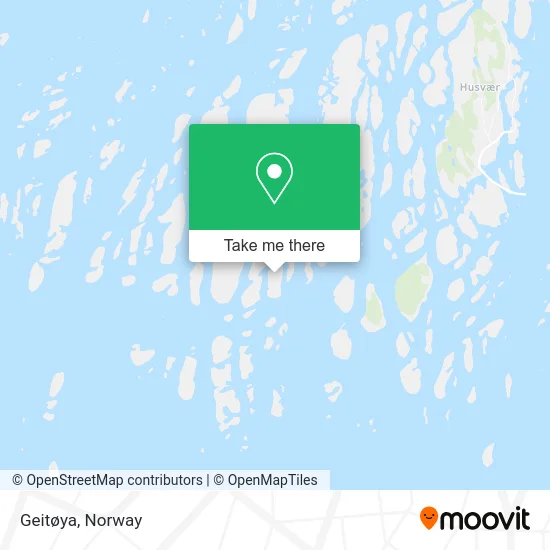 Geitøya map