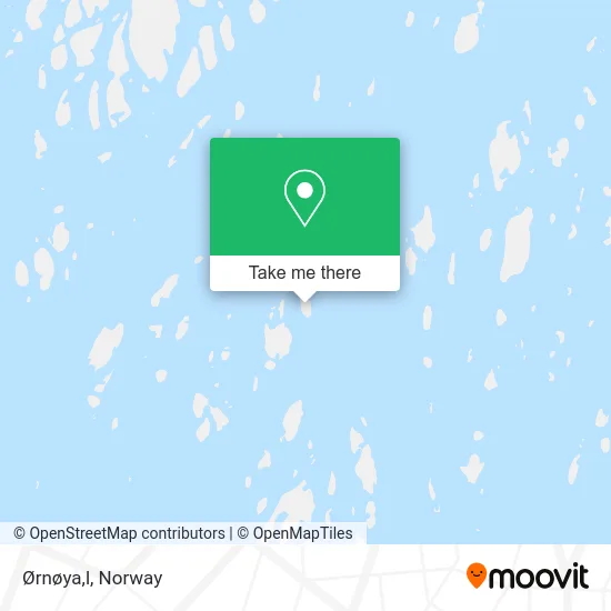 Ørnøya,l map
