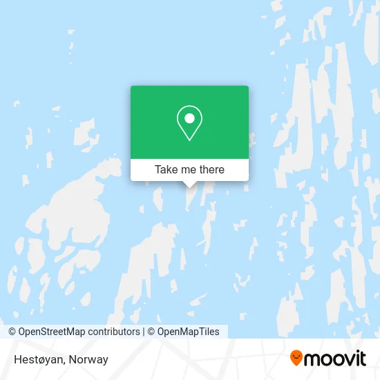 Hestøyan map