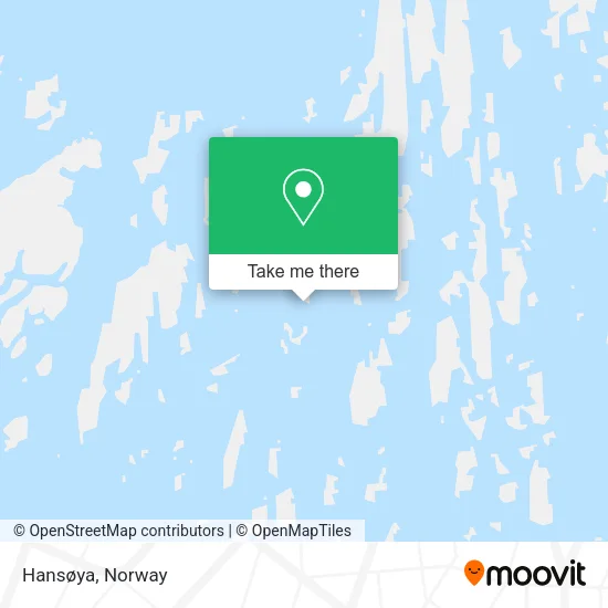 Hansøya map