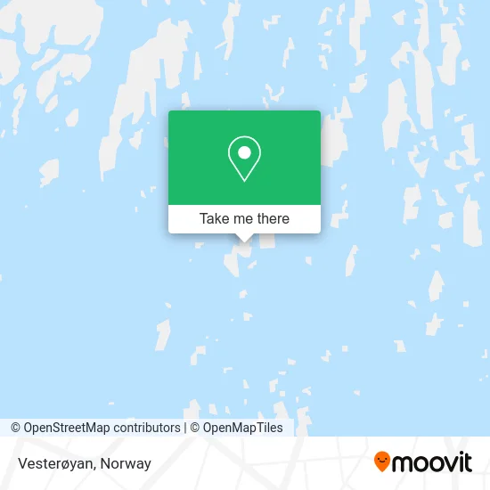 Vesterøyan map