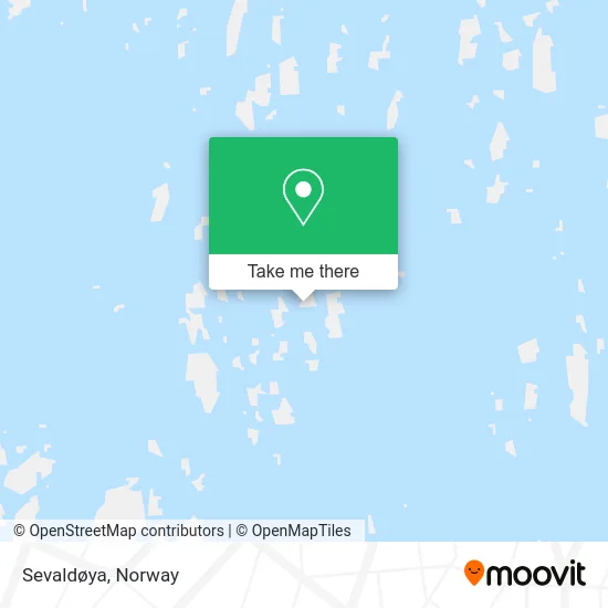 Sevaldøya map