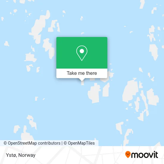 Ystø map