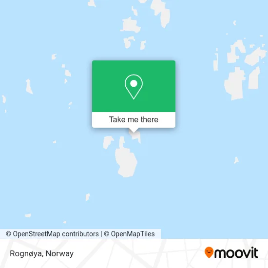 Rognøya map