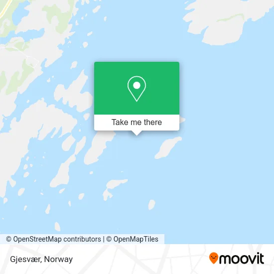 Gjesvær map