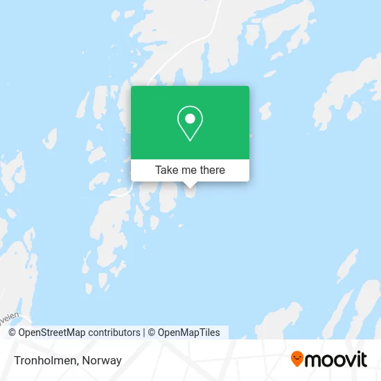 Tronholmen map