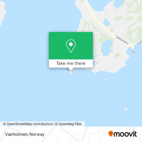 Værholmen map