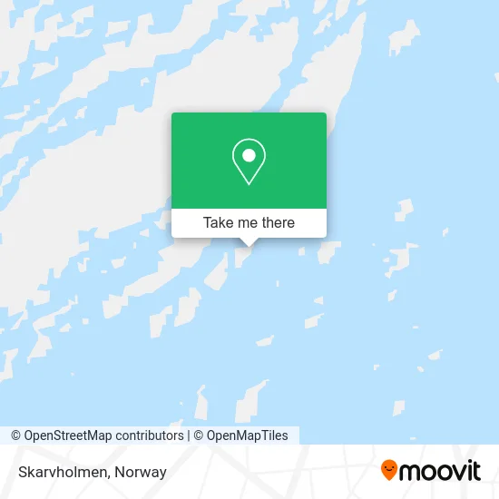 Skarvholmen map