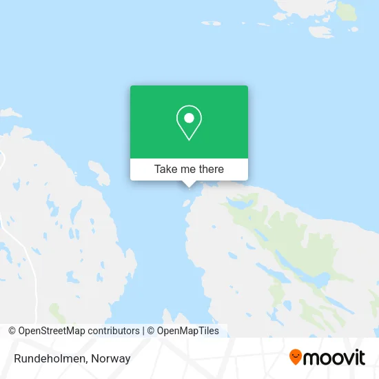 Rundeholmen map