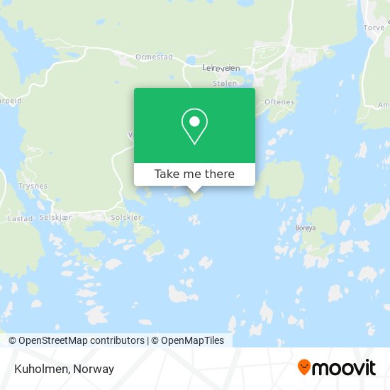 Kuholmen map