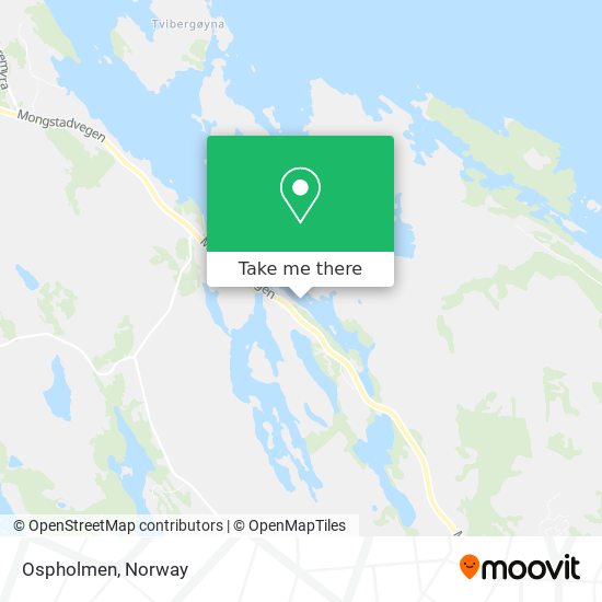 Ospholmen map