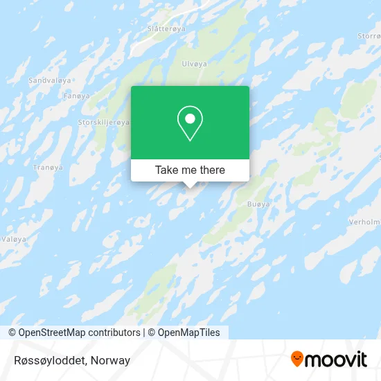 Røssøyloddet map