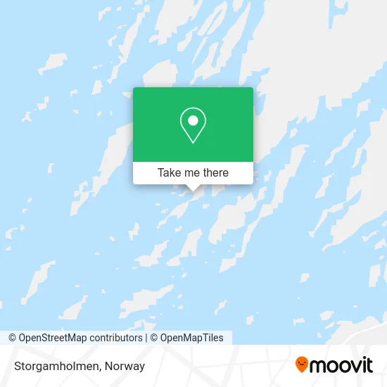 Storgamholmen map