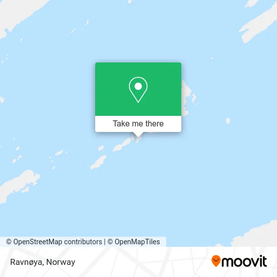 Ravnøya map