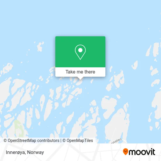 Innerøya map