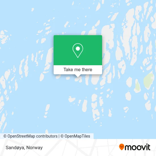 Sandøya map