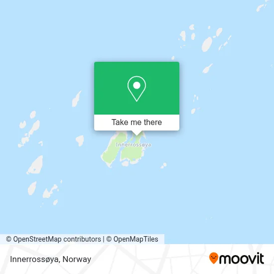 Innerrossøya map