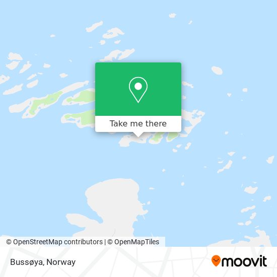 Bussøya map