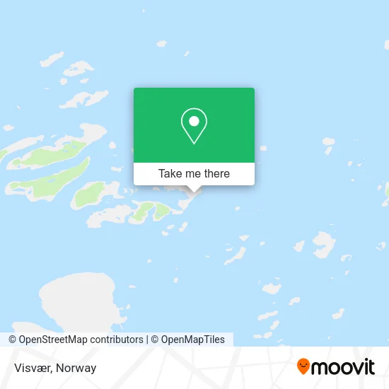 Visvær map