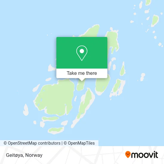 Geitøya map