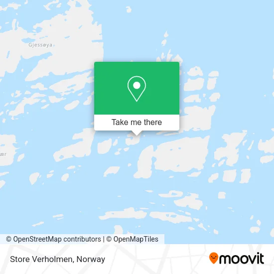 Store Verholmen map