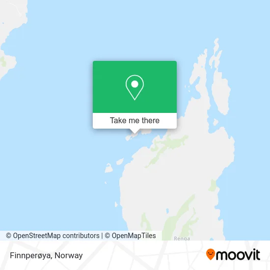 Finnperøya map